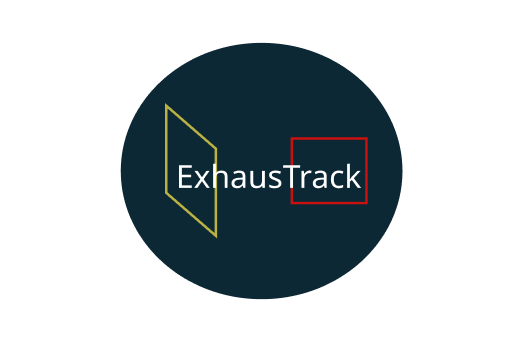 ExhausTrack Logo